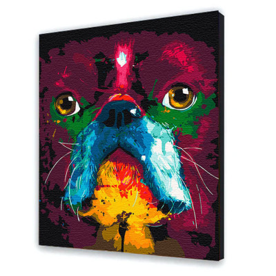 Картина за номерами "Французький бульдог" 11628-AC