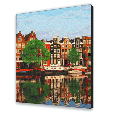 Картина за номерами "Кольоровий Амстердам" 40*50 см 11227-AC