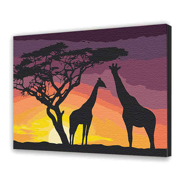 Картина за номерами "Африка перед сном" 40*50 см 11619-AC