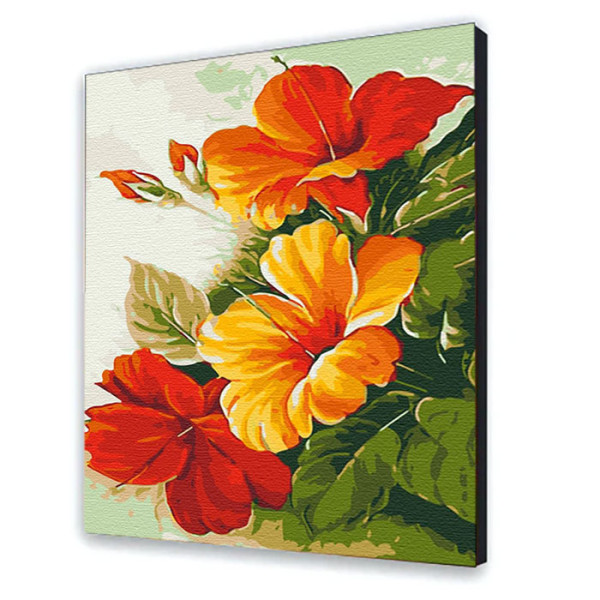 Картина за номерами "Багряні кольори" 40*50 см 13000-AC