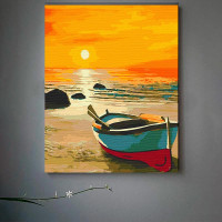 Картина за номерами ArtCraft Захід сонця пейзаж 40*50 см 504023-NC