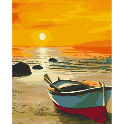 Картина за номерами ArtCraft Захід сонця пейзаж 40*50 см 504023-NC