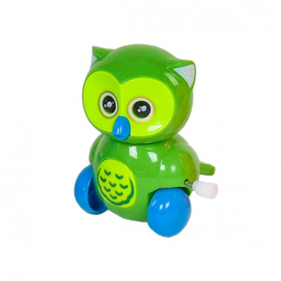 Заводная игрушка 6621(Green) "Сова"