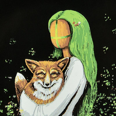 Картина за номерами Stateg Лагідна на чорному фоні 40х40 см AV4040-87