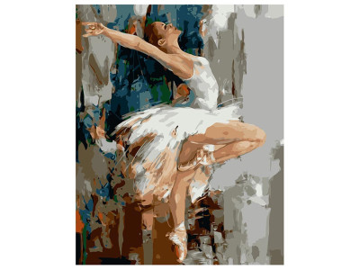 Картина за номерами Stateg "Балерина" 40х50 см VA-0900