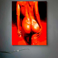 Картина за номерами "Гаряча красуня" тм Крамниця Чудес 40 x 50 см у коробці LC10104