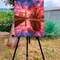 Картина за номерами "Віддзеркалення Лондона" тм Лавка Чудес 40 x 50 см у ко LC30048