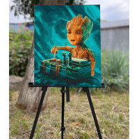 Картина за номерами "DJ Малюк Грут" 40*50 см 16001-AC