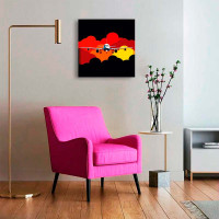 Картина за номерами "Бурхливий політ" 40*40 см 12502-AC