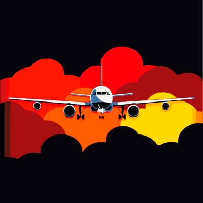 Картина за номерами "Бурхливий політ" 40*40 см 12502-AC Картина за номерами "Бурхливий політ" 40*40 см 12502-AC