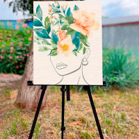 Картина за номерами "Ніжний силует" 40*50 см 13057-AC Картина за номерами "Ніжний силует" 40*50 см 13057-AC