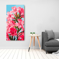 Картина за номерами "Pink flowers" ArtCraft 40*80 см 13100-AC