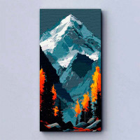 Картина за номерами "Непокорена вершина" 40*80 см Art Craft 11046-AC
