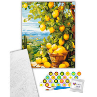 Картина за номерами "Лимонна гілка" Artcraft 40*50 см 12039-AC