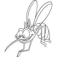 Дитяча картина-розмальовка Artcraft Комарик 25*30 см 15048-AC