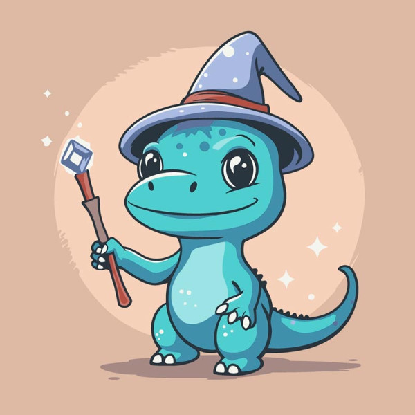 Картина за номерами ArtCraft "Хвостатий чаклун" 30x30 см 15607-AC