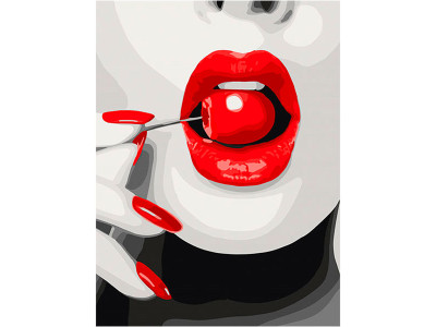 Картина за номерами "Солодка вишня" 30х40 см 10372-NN