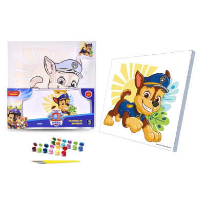 Каритна за номерами qbee "Щенячий патруль: Гончик" 30х30 см QB913-011 Каритна за номерами qbee "Щенячий патруль: Гончик" 30х30 см QB913-011
