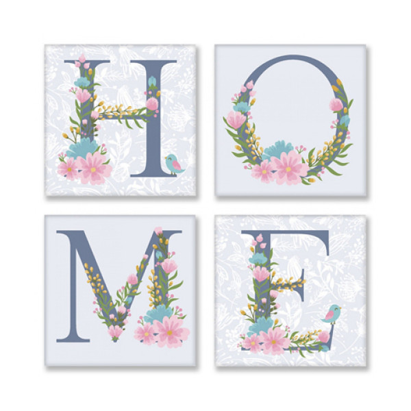 Набір для розпису за номерами "HOME" Прованс 18*18 см СН104