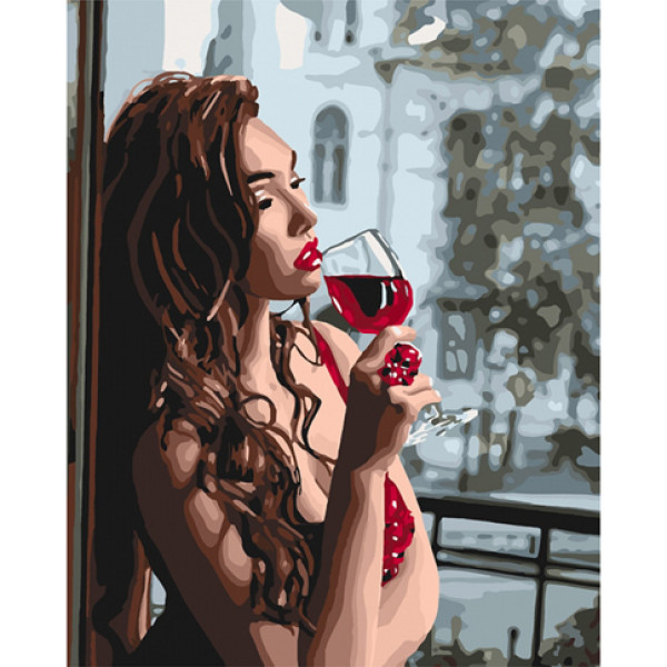 Картина за номерами "Божевільні думки" 40х50 см КНО4632