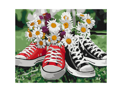 Картина за номерами "Незвичайне поєднання" 40x50 см КНО3073