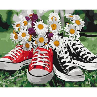 Картина за номерами "Незвичайне поєднання" 40x50 см КНО3073