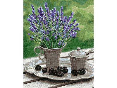 Картина за номерами "Лавандовий настрій" КНО5598