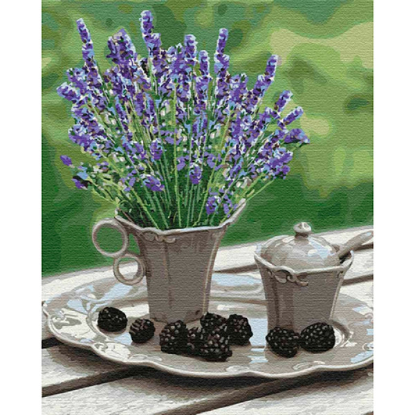Картина за номерами "Лавандовий настрій" КНО5598