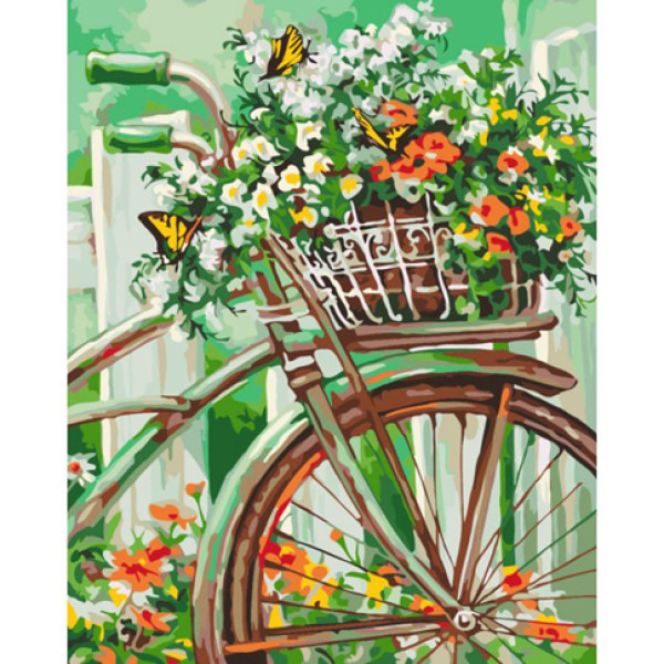 Картина за номерами Квіти провансу 40*50 КНО2920