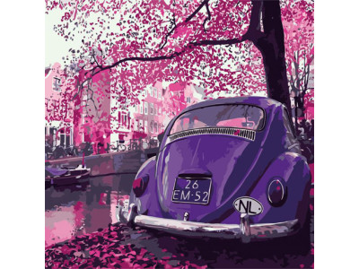 Картина за номерами У стилі ретро 2 40*40 КНО2188