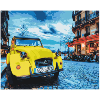 Картина за номерами Сталеве небо 40*50 КН2504