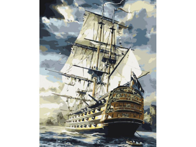 Картина за номерами Лінкор 40*50 КНО2710
