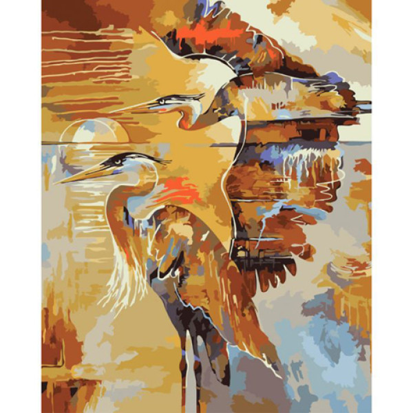 Картина за номерами Лелеки 40*50 КНО2479