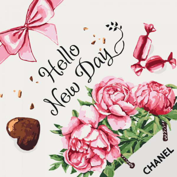 Картина за номерами Hello new day 40 * 40 КНО5525