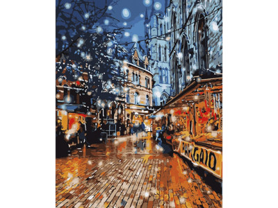 Картина за номерами Чарівна Бельгія 40*50 КНО2145