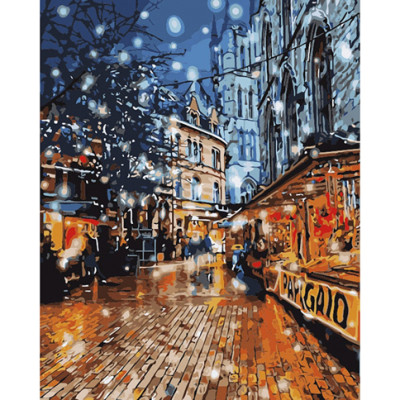 Картина за номерами Чарівна Бельгія 40*50 КНО2145