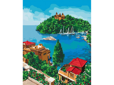 Картина за номерами "Острів Надії" 40х50 см КНО2276