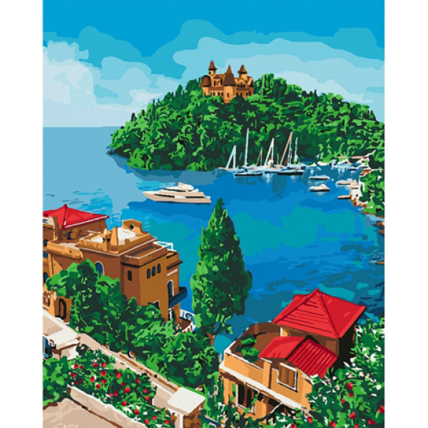 Картина за номерами "Острів Надії" 40х50 см КНО2276