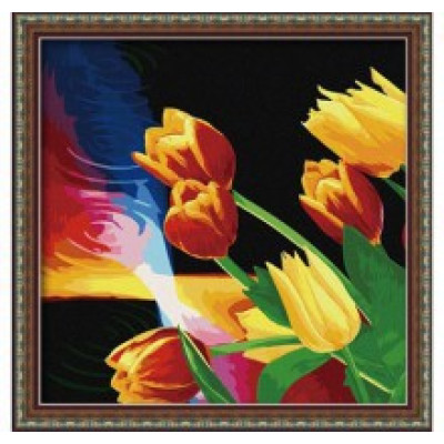 Картина за номерами Тюльпани 40*40 см MF 002 Картина за номерами Тюльпани 40*40 см MF 002