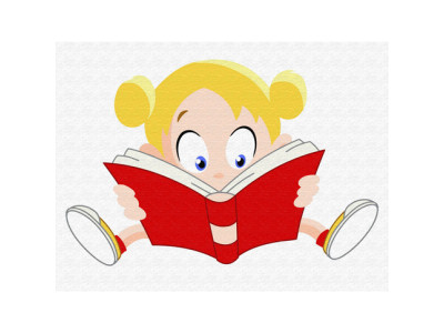 Картина за номерами "Дівчинка з книгою" MEX6357