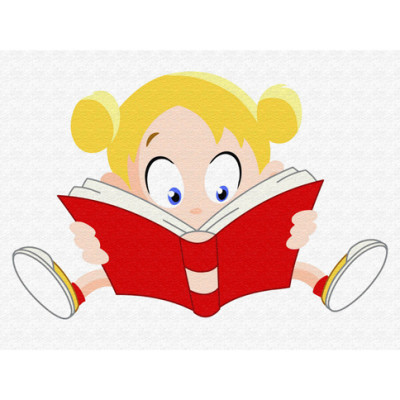 Картина за номерами "Дівчинка з книгою" MEX6357