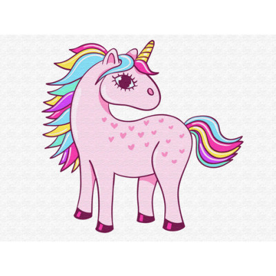 Картина за номерами "Барвистий єдиноріг" MEX6361 Картина за номерами "Барвистий єдиноріг" MEX6361