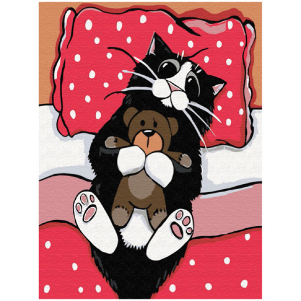 Картина за номерами "Милий котик" MEX6347