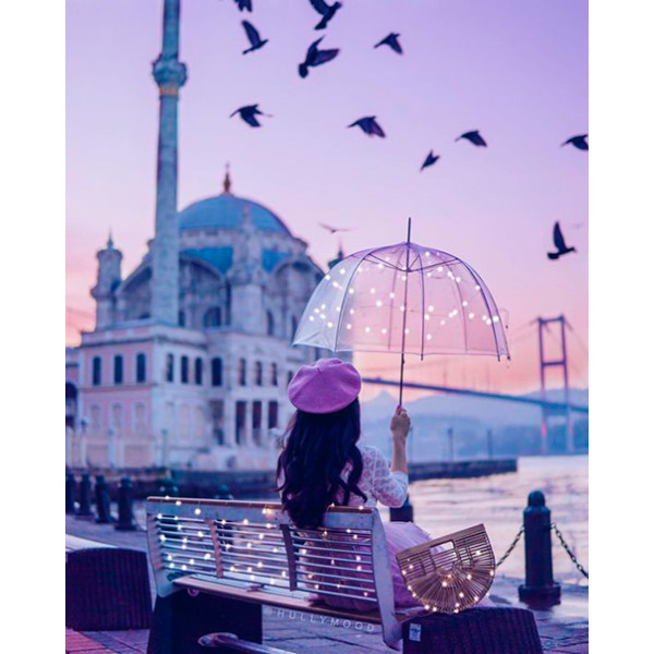 Картина за номерами "Вечірній Босфор" тм Лавка Чудес 40 x 50 см LC10034