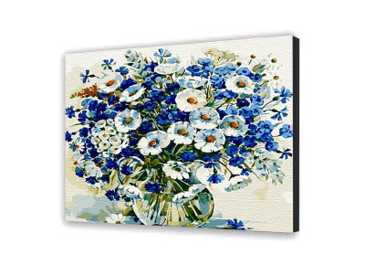 Картина за номерами з лаком ArtCraft квіти "Дикі квіти" 40*50 см 13133-AC