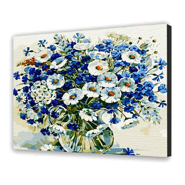 Картина за номерами з лаком ArtCraft квіти "Дикі квіти" 40*50 см 13133-AC