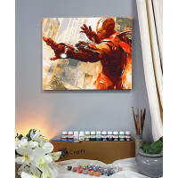 Картина за номерами "Iron man" 40*50 см 16007-AC