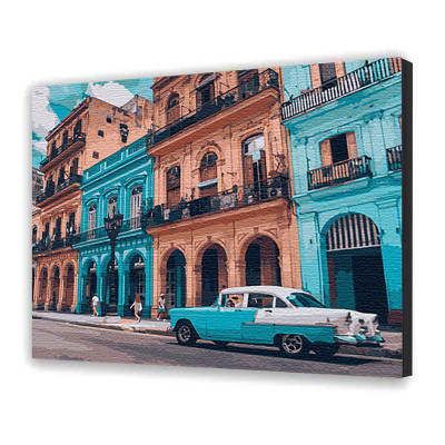 Картина за номерами "Яскрава Куба" 40х50 см 10536-AC