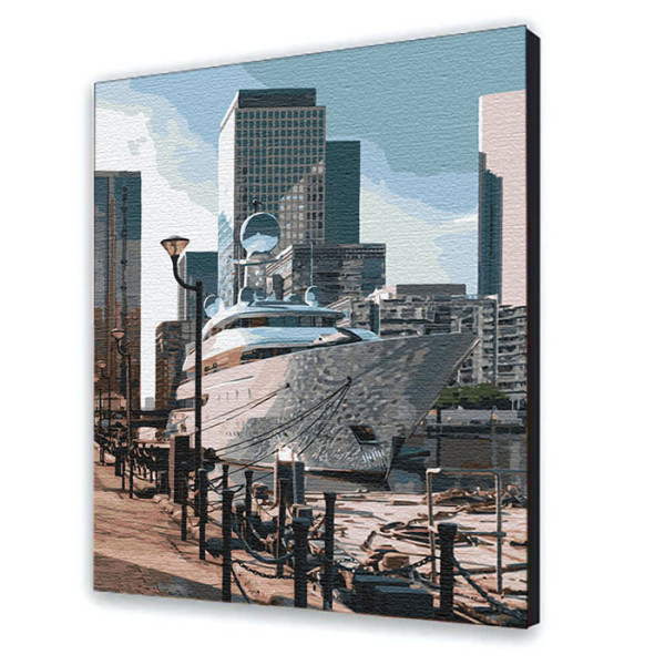 Картина за номерами "Канері-Уорф. Лондон" 38х50 см 11216-AC