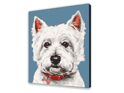 Картина за номерами "Вайт терєр" 11632-AC